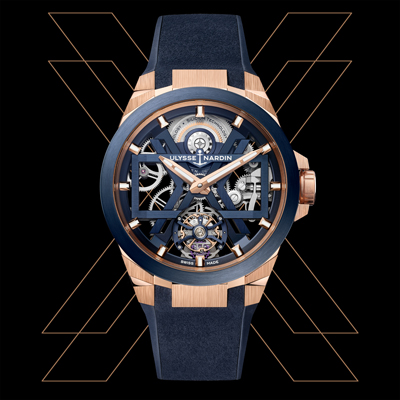 Blast Tourbillon Blue & Gold   